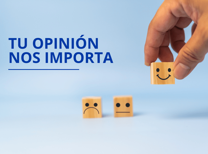 tu opinion es muy importante