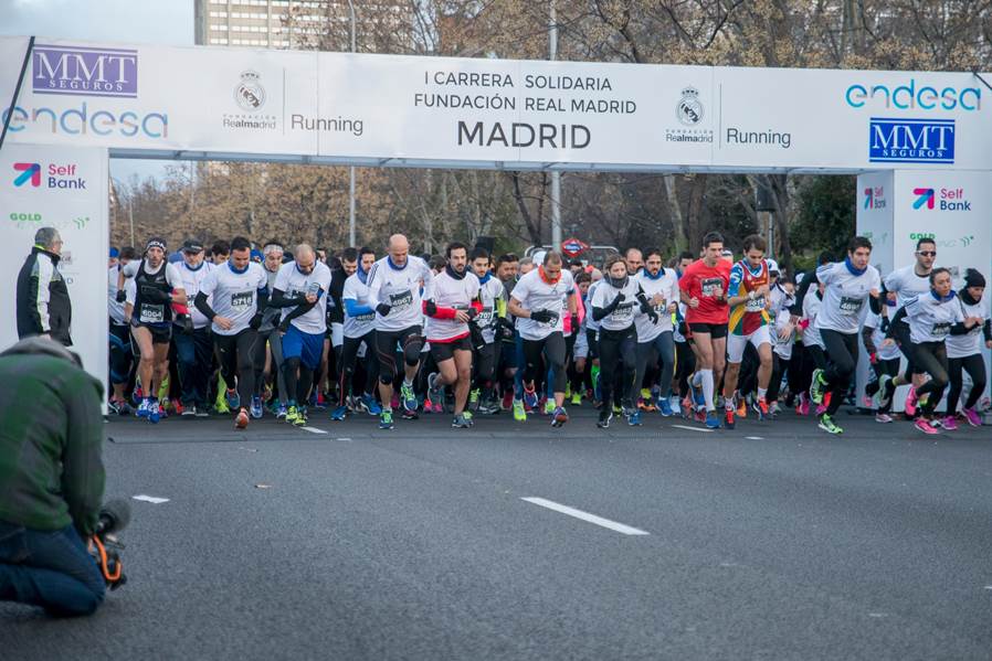 Gran éxito de la I Carrera Fundación Real Madrid