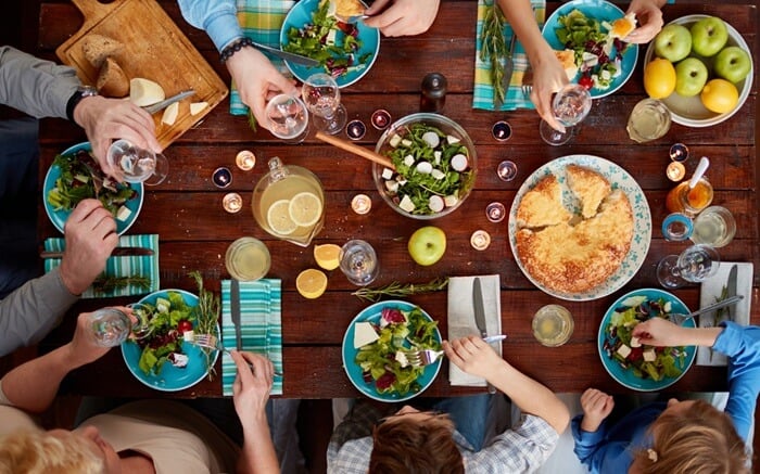 Cuidado con los excesos en las comidas de Navidad