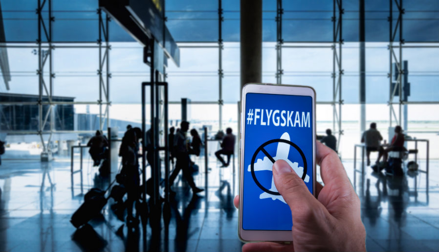 Flygskam, no volar por conciencia ecológica