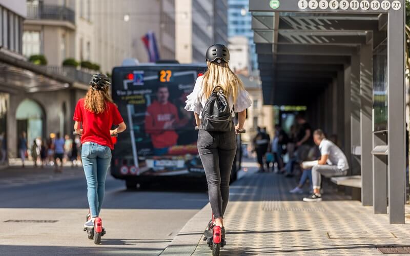 La siniestralidad en bicicletas y patinetes